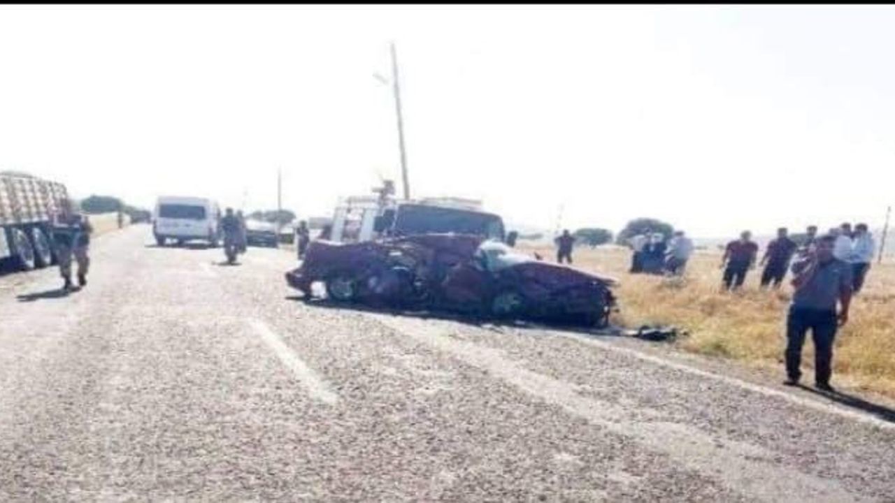 Diyarbakır’da otomobil şarampole yuvarlandı: 1 ölü, 1 yaralı