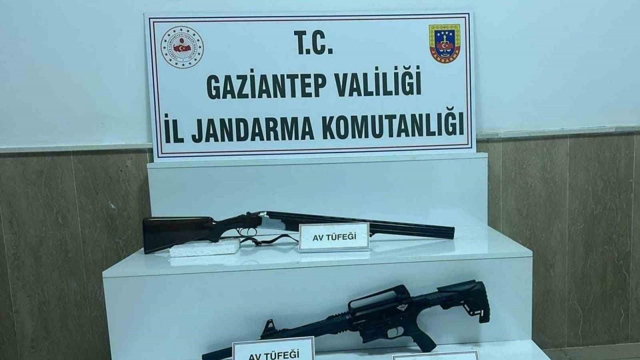 Gaziantep’te ruhsatız silah operasyonu: 8 gözaltı