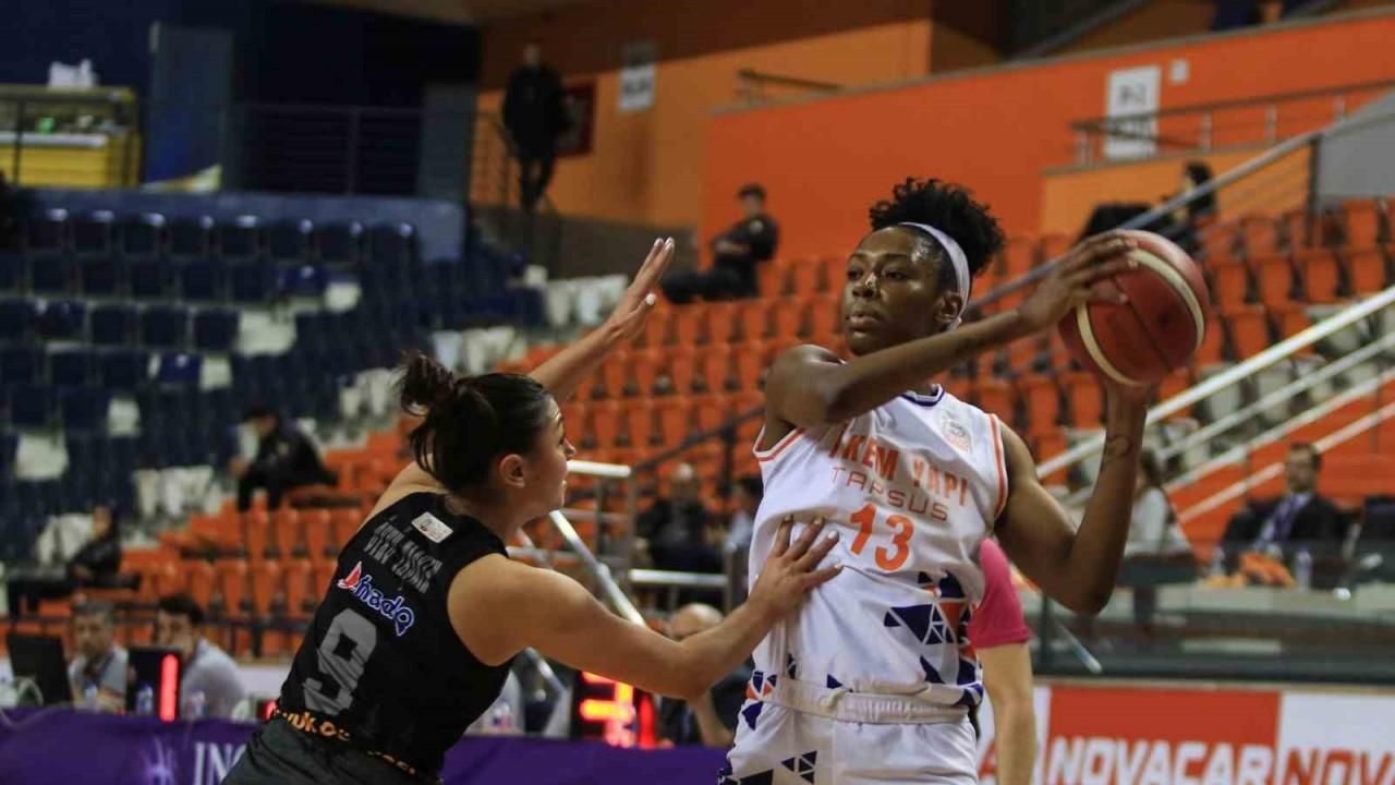 Kadınlar Basketbol Süper Ligi: İlkem Yapı Tarsus Spor: 131 - Hatay Büyükşehir Belediyespor: 92