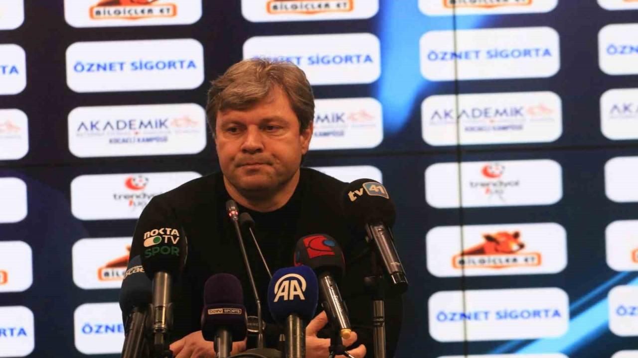 Kocaelispor - Şanlıurfaspor maçının ardından