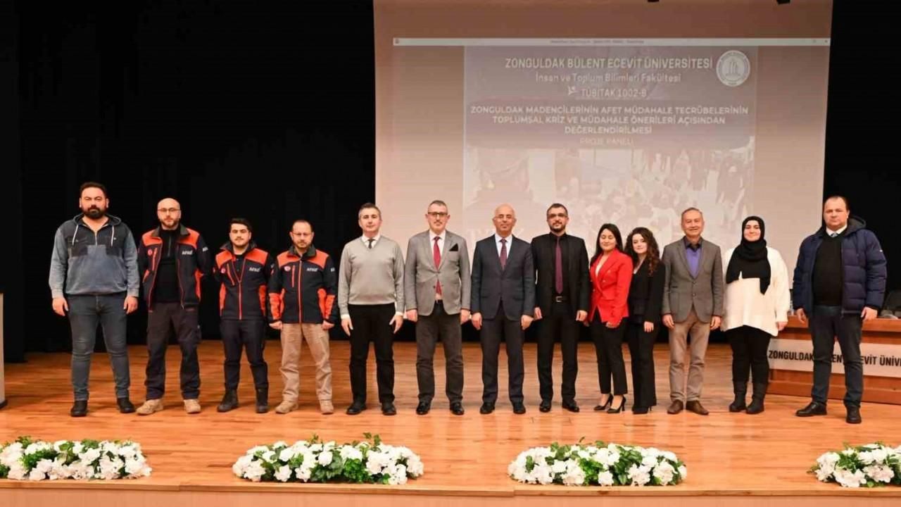 Madencilerin afet müdahale tecrübeleri değerlendirildi