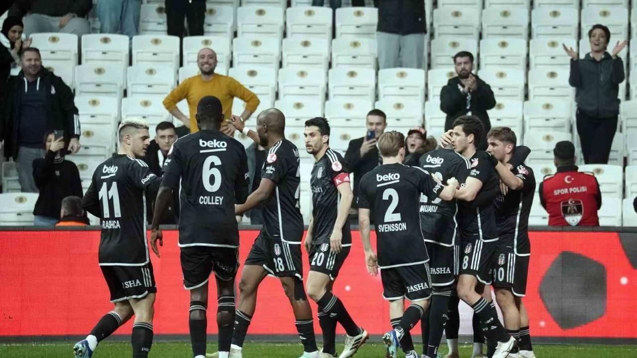 Ziraat Türkiye Kupası: Beşiktaş: 1 - Konyaspor: 0 (İlk yarı)
