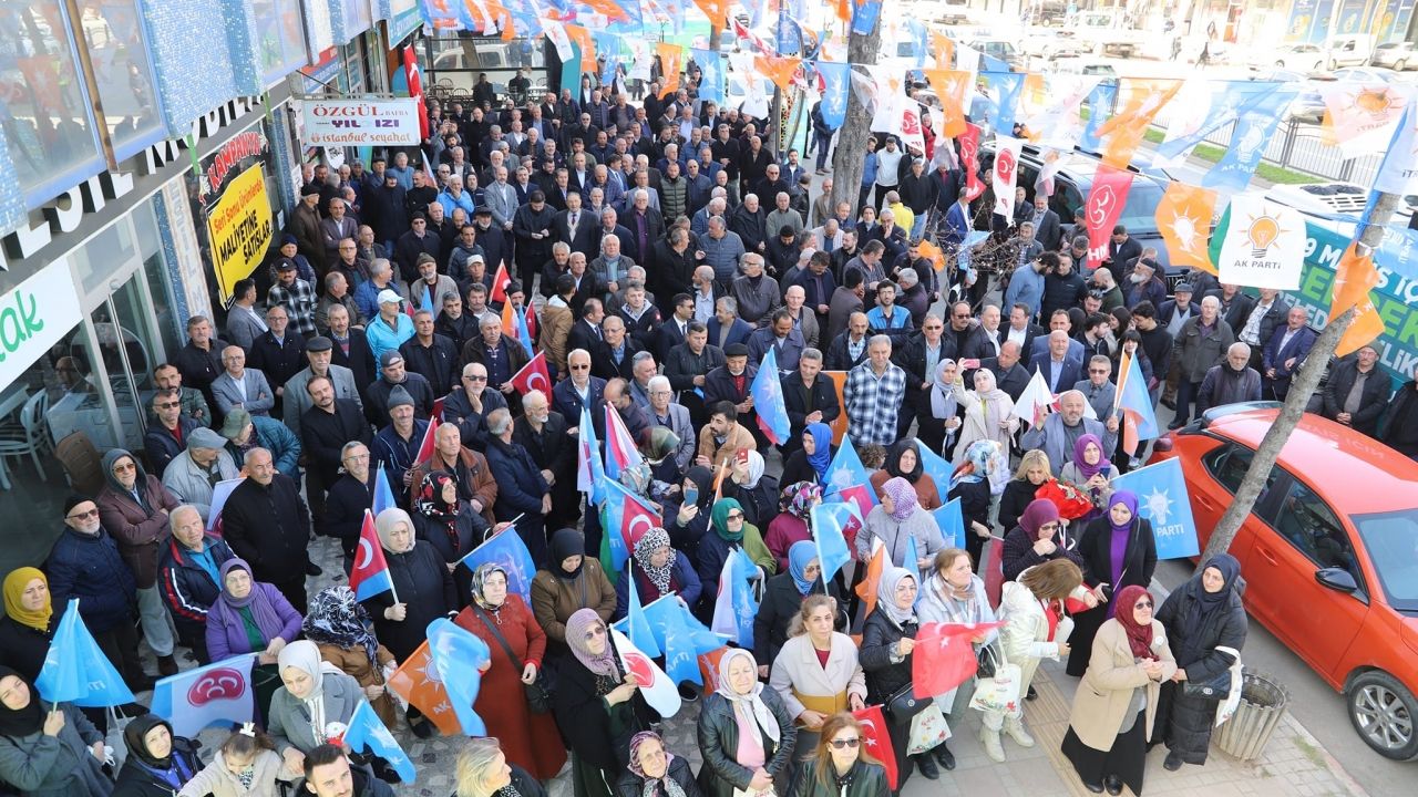 19 Mayıs ilçesinde Cumhur İttifakı Seçim Koordinasyon Merkezi açıldı