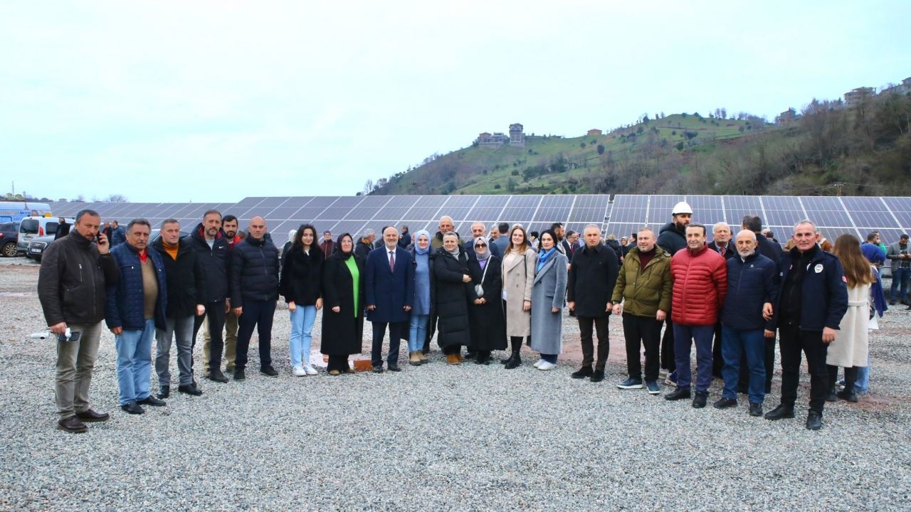 Ardeşen'de GES'in açılışı törenle yapıldı