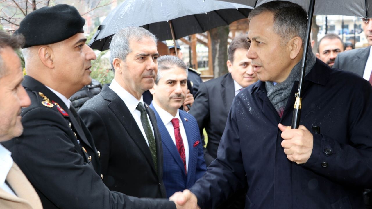 İçişleri Bakanı Yerlikaya, Amasya'da konuştu: