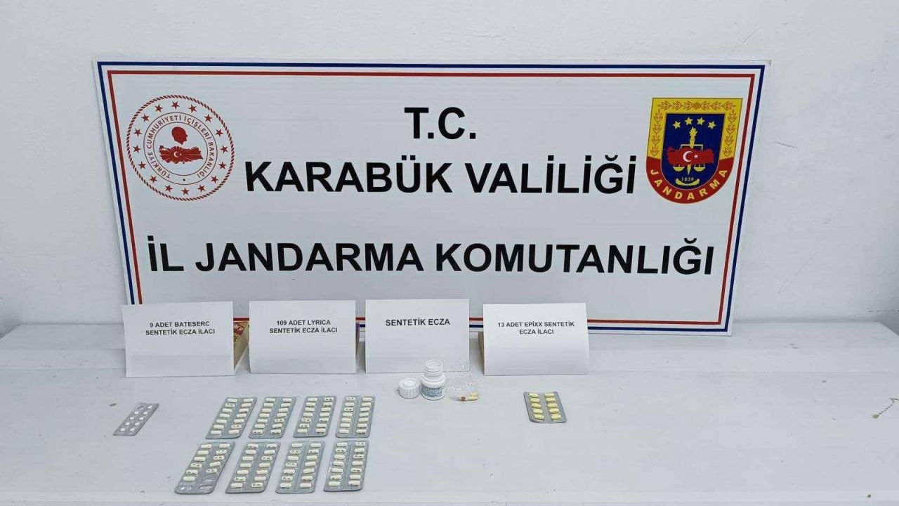 Karabük'te uyuşturucu operasyonunda 3 şüpheli yakalandı