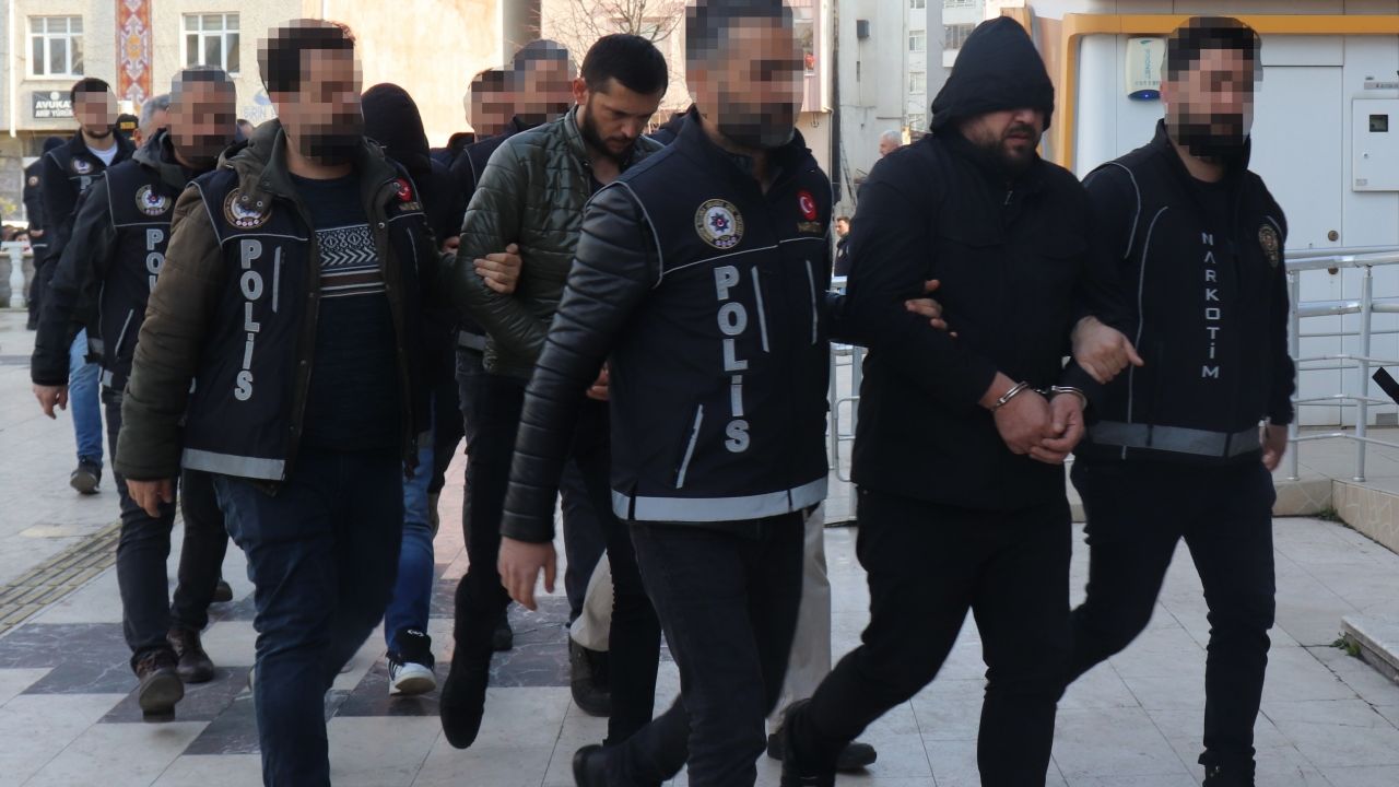 Ordu merkezli uyuşturucu operasyonunda 15 kişi gözaltına alındı