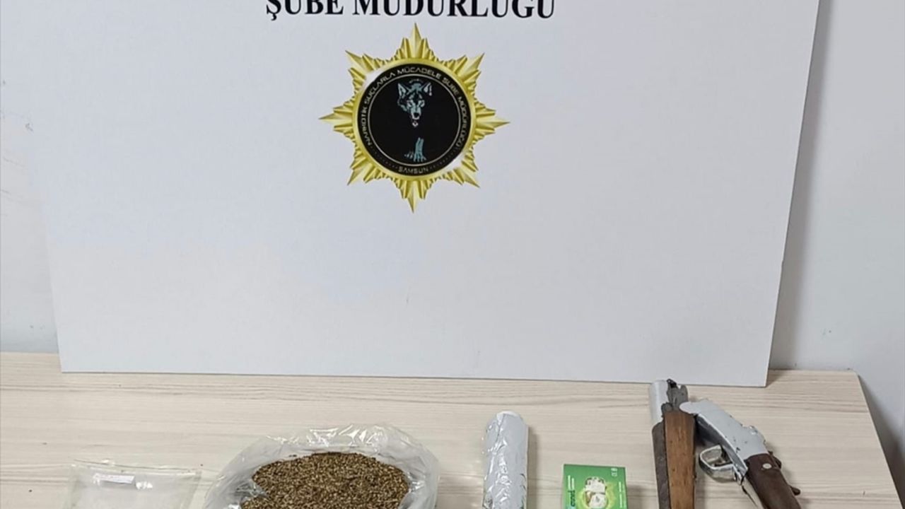 Samsun'da uyuşturucu operasyonunda yakalanan 3 kişi tutuklandı