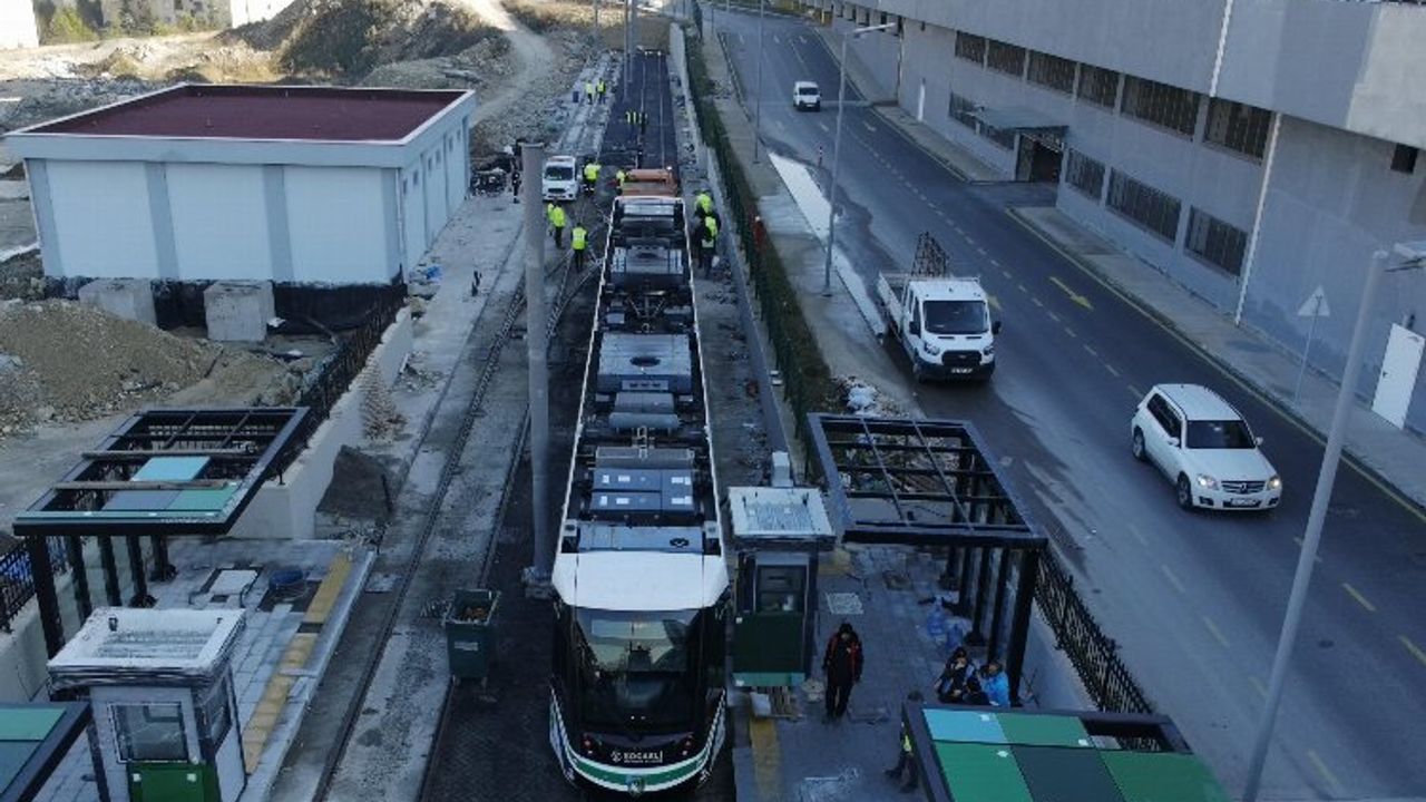 Kocaeli Tramvayı 17 Mart'ta açılıyor