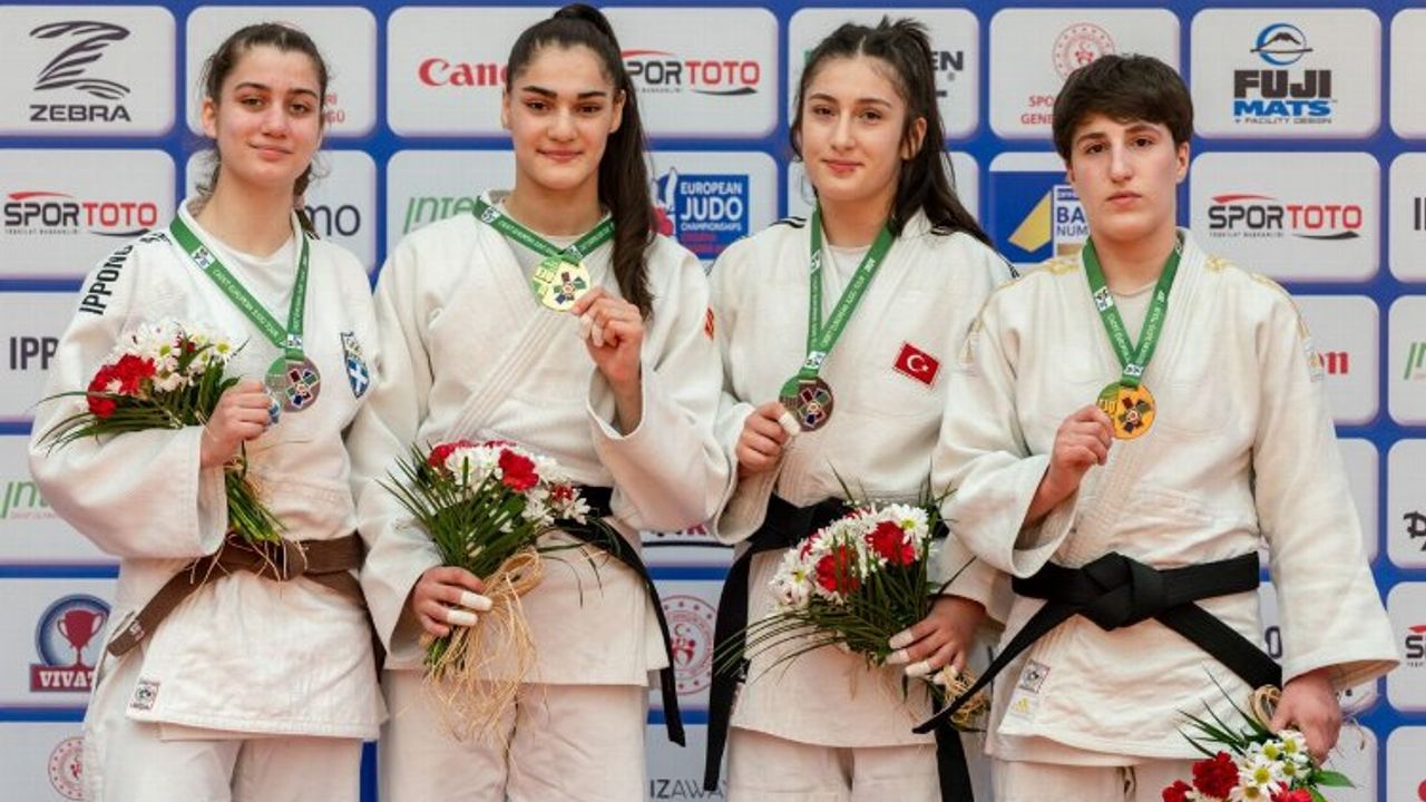Konya'ya judoda 6 madalya birden