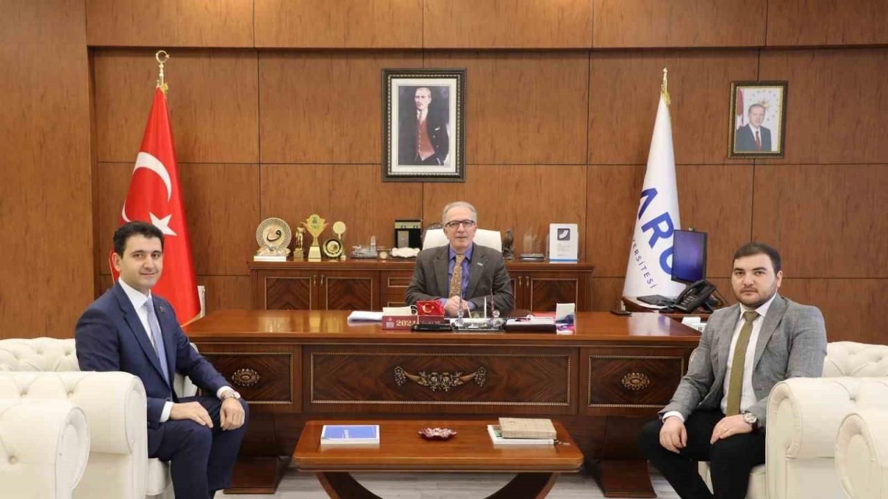 Azeri Milletvekilinden Rektör Uzun’a ziyaret