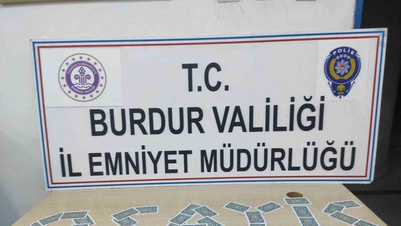 Burdur’da kumar operasyonu: 4 kişiye işlem yapıldı