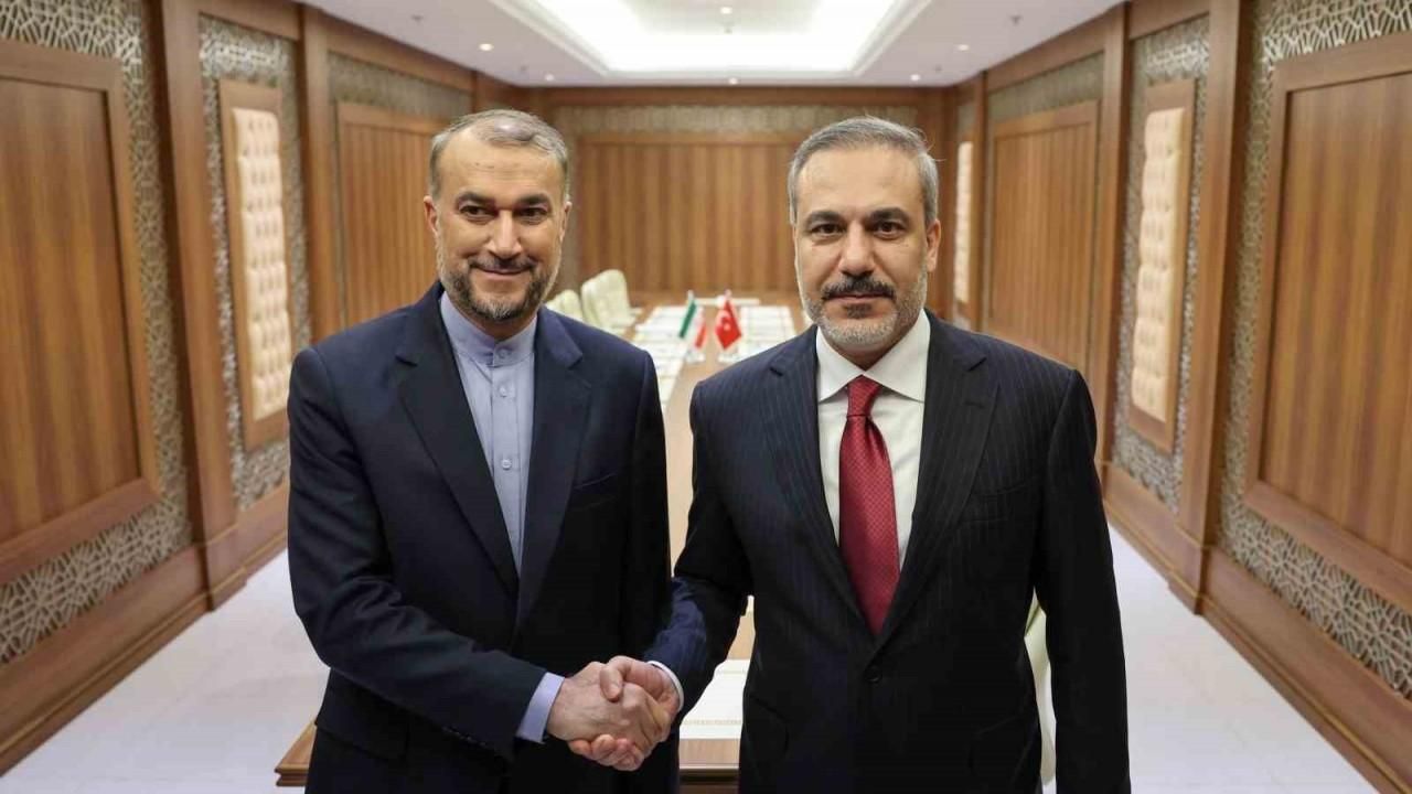 Dışişleri Bakanı Fidan, İranlı mevkidaşı Abdullahiyan ile bir araya geldi