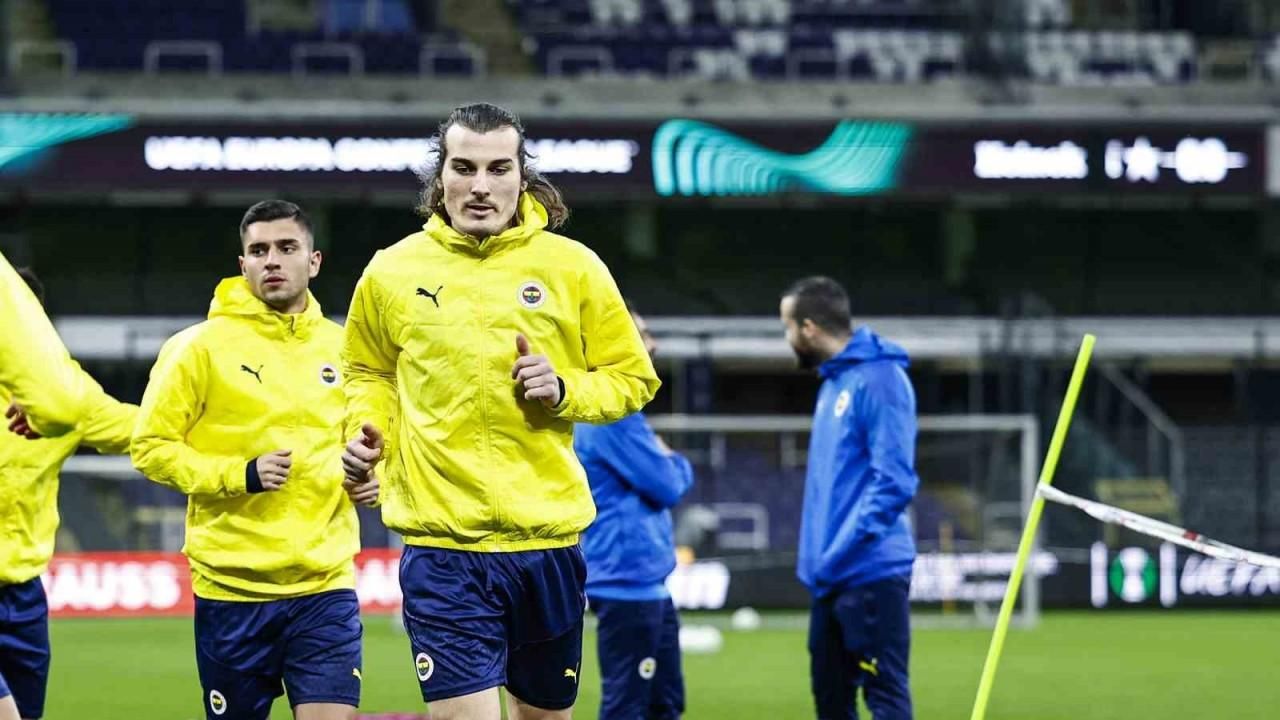 Fenerbahçe, Union Saint-Gilloise maçı hazırlıklarını tamamladı
