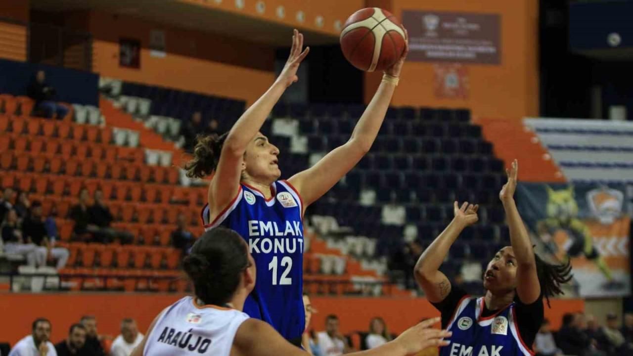 Kadınlar Basketbol Süper Ligi: ÇBK Mersin: 93 - Emlak Konut: 80