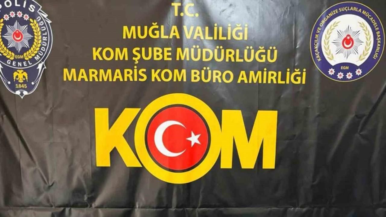 Muğla polisinden Marmaris ve İzmir’de uyuşturucu operasyonu