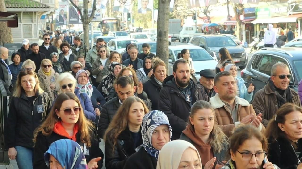 Sarıyer’de vatandaşlar Oğuz Murat Aci için yürüdü