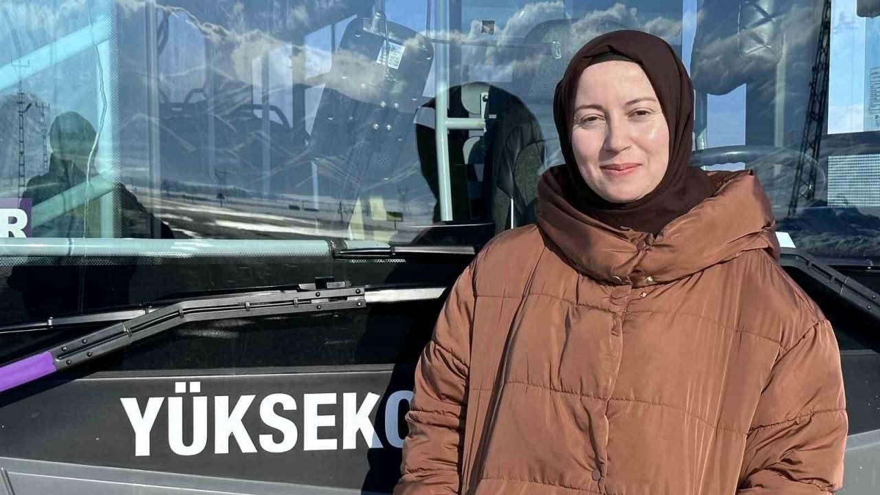 Yüksekova’nın yolları Züleyha’ya emanet