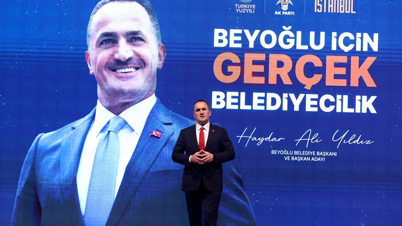 İSTANBUL - Beyoğlu Belediye Başkanı Haydar Ali Yıldız, yeni dönem projelerini açıkladı
