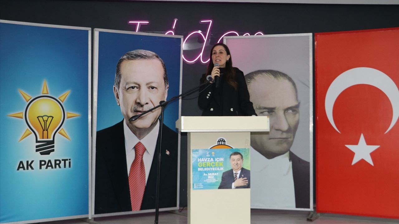 SAMSUN - AK Parti Genel Başkan Yardımcısı Karaaslan, Samsun'da konuştu
