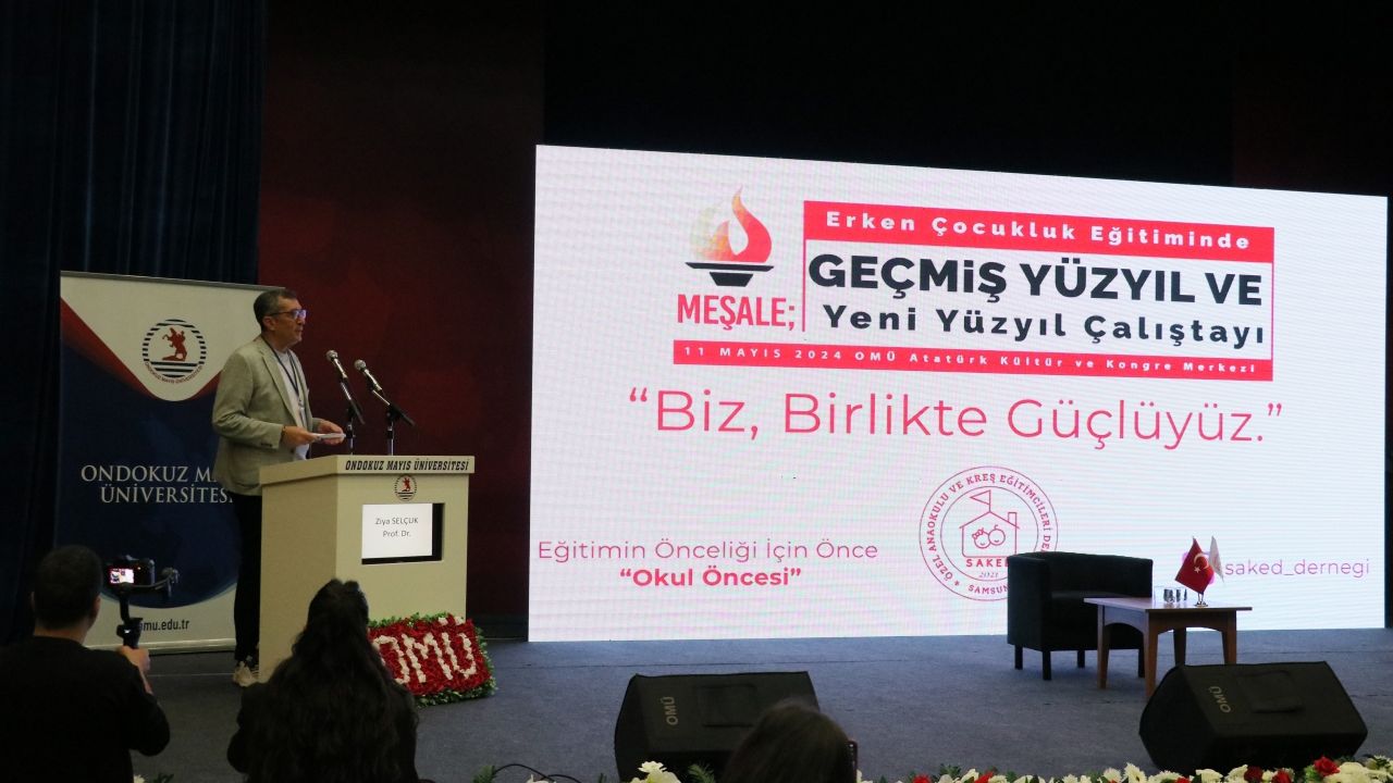 Eski Milli Eğitim Bakanı Selçuk "Erken Çocukluk Eğitiminde 100 Yıl Çalıştayı"nda konuştu: