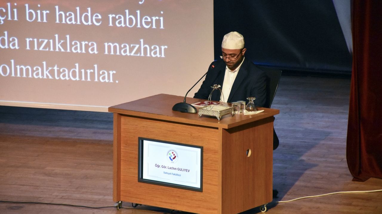 Trabzon'da "Gazi Meclis'te O Gece" konulu konferans düzenlendi