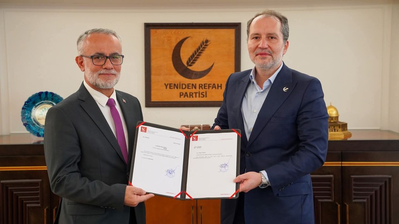 Yeniden Refah Partisi Sinop'ta bayrak değişimi