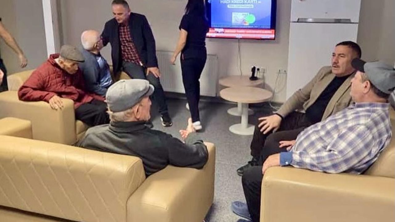 Üçüncüoğlu'ndan huzurevi ziyareti