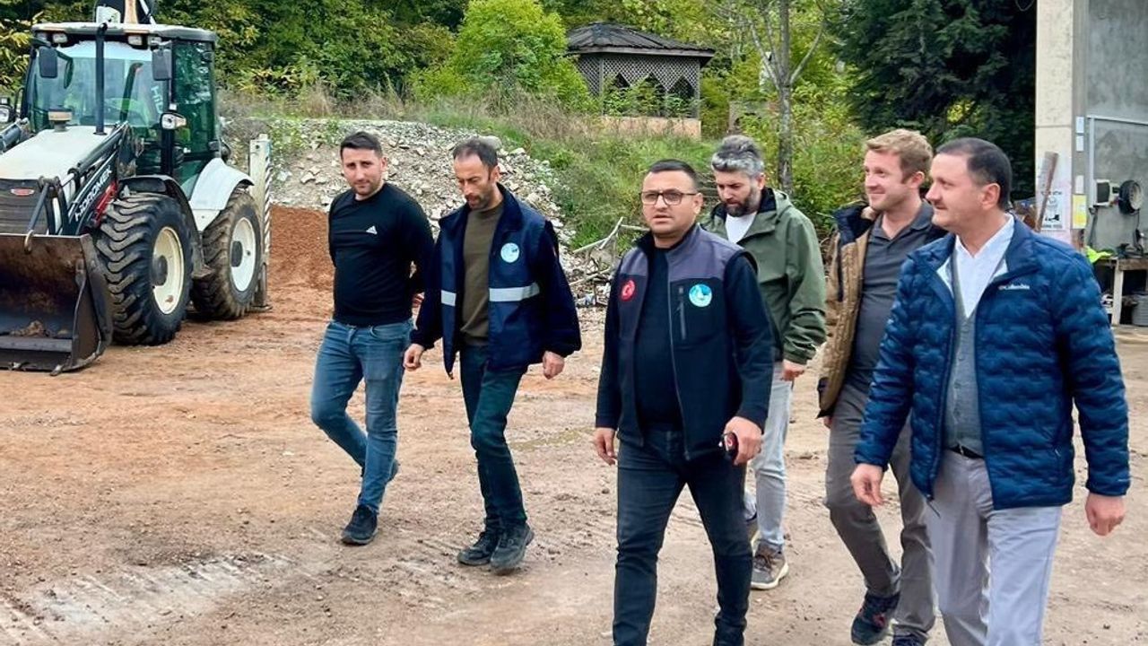 Yahya Çınkıl, Gerze’de saha çalışmalarını inceledi