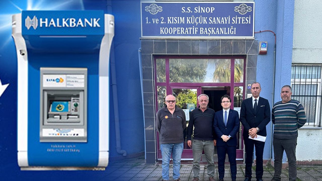 Küçük Sanayi Sitesi’nde ATM sorunu çözülüyor