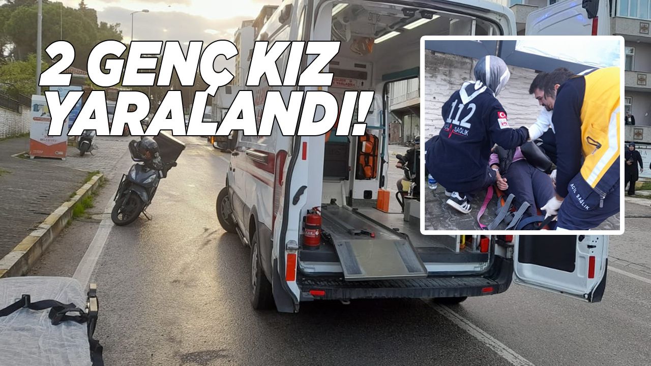Sinop’ta motosiklet devrildi, 2 kişi yaralandı