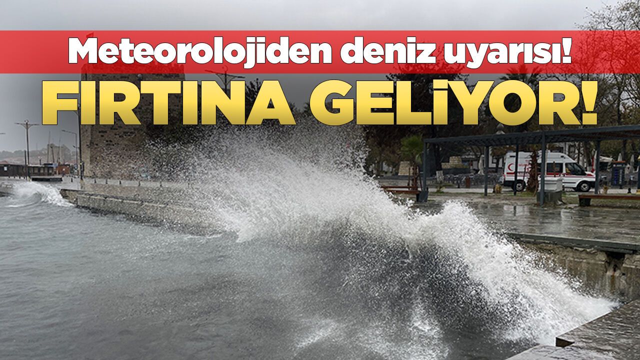 Sinop Valiliği denizde fırtına beklendiğini duyurdu