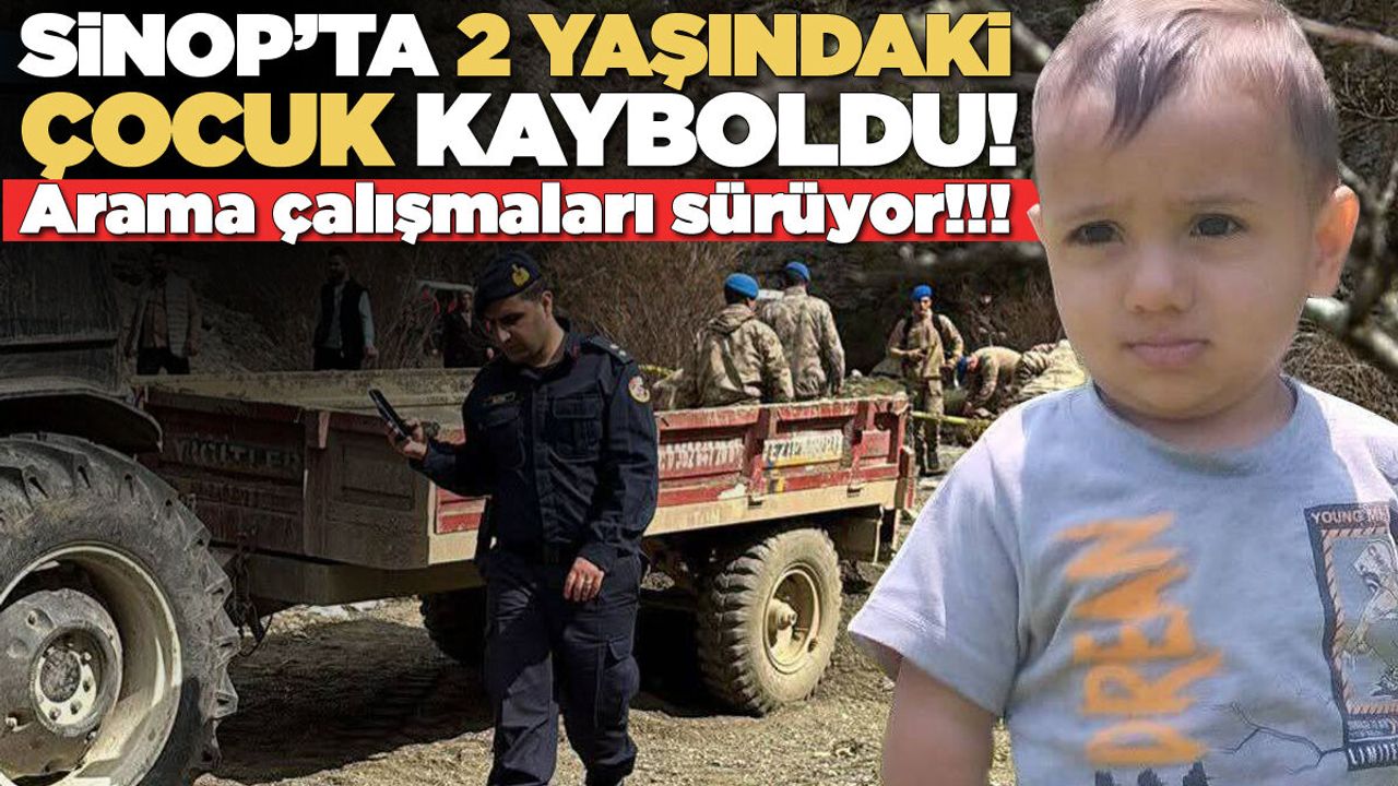 Kaybolan 2 yaşındaki çocuk aranıyor