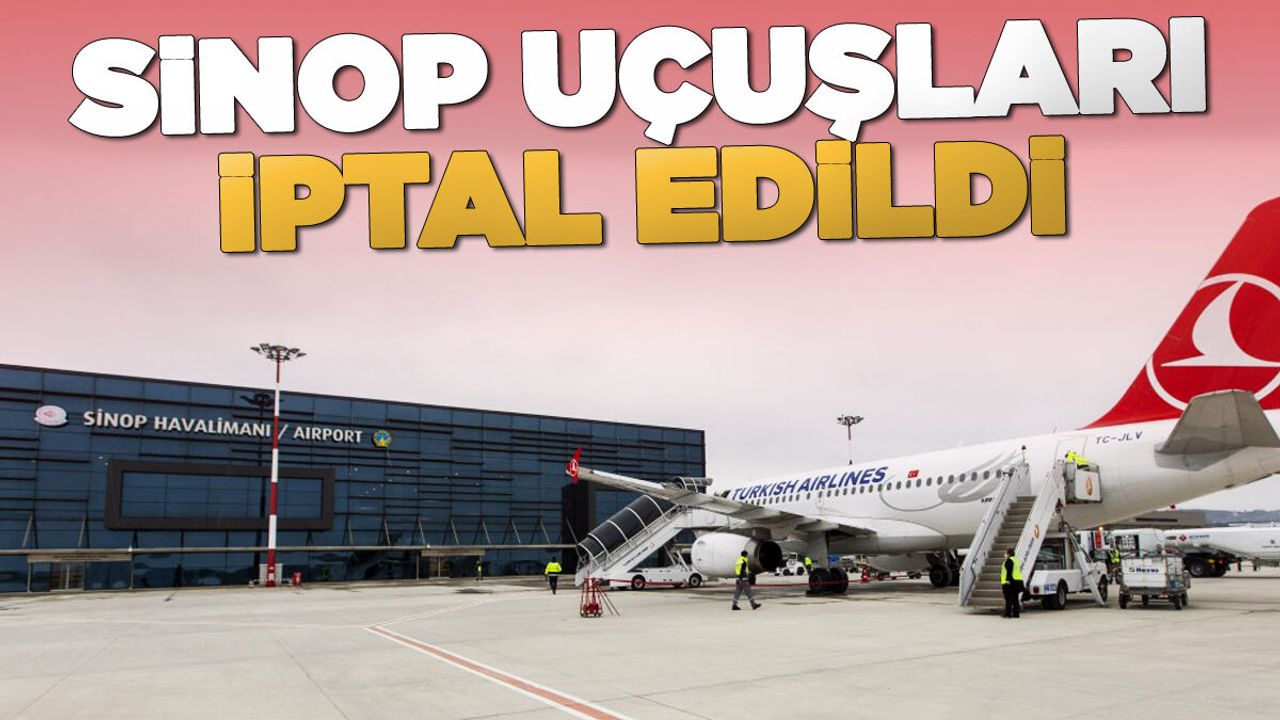 THY Sinop uçuşlarını karşılıklı iptal etti!