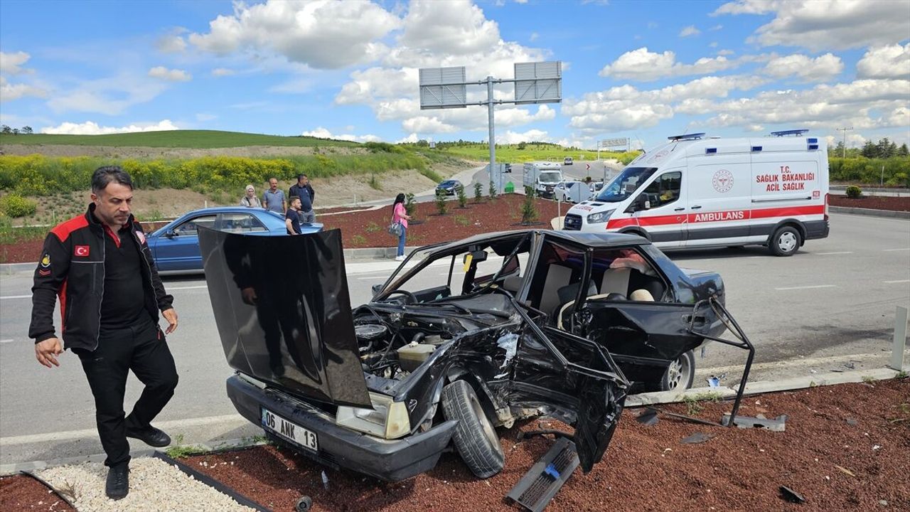 Kaymakam kullandığı otomobille kaza yaptı: 5 yaralı