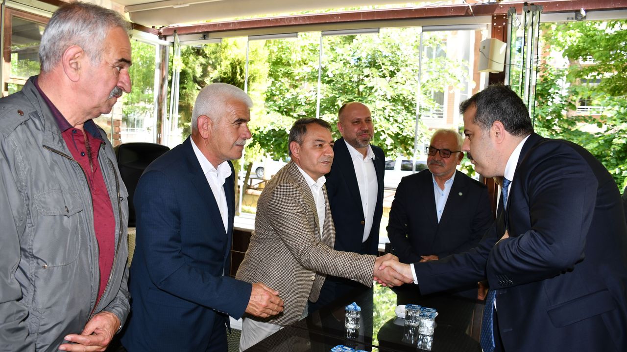 Vezirköprü'de bayramlaşma programı