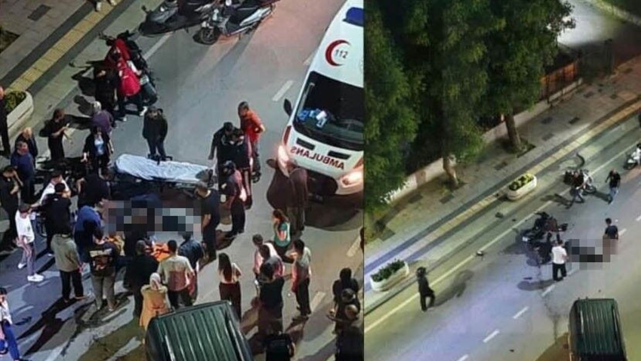 Devrilen motosikletin sürücüsü öldü