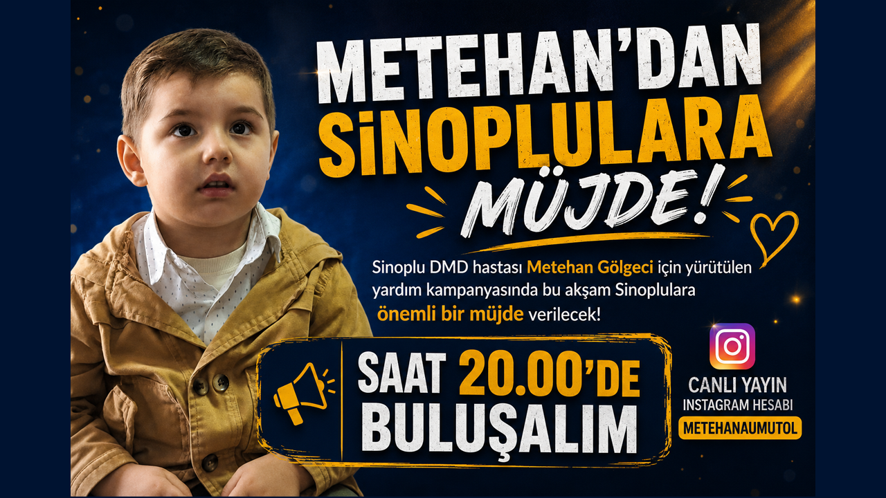 Metehan’dan Sinoplulara müjde!