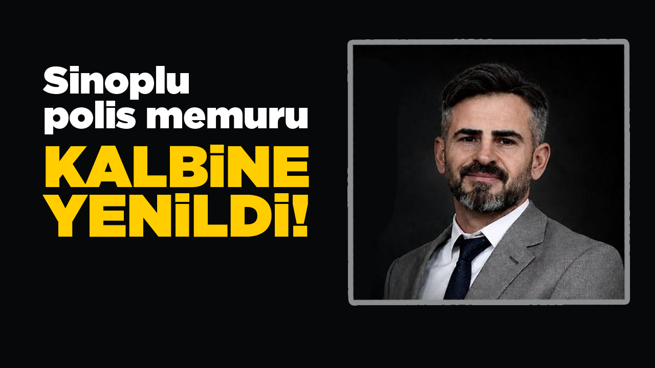 Sinoplu polis tatil için geldiği memleketinde kalbine yenildi