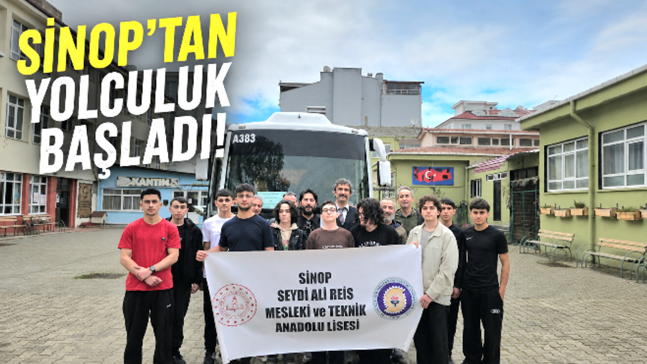 Sinoplu Öğrenciler Robotlarıyla Türkiye Sahnesinde