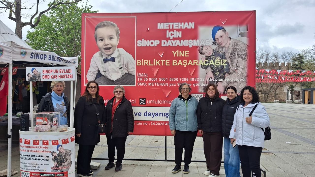 Sinop Yardımsevenler Derneği, Metehan için nöbette!