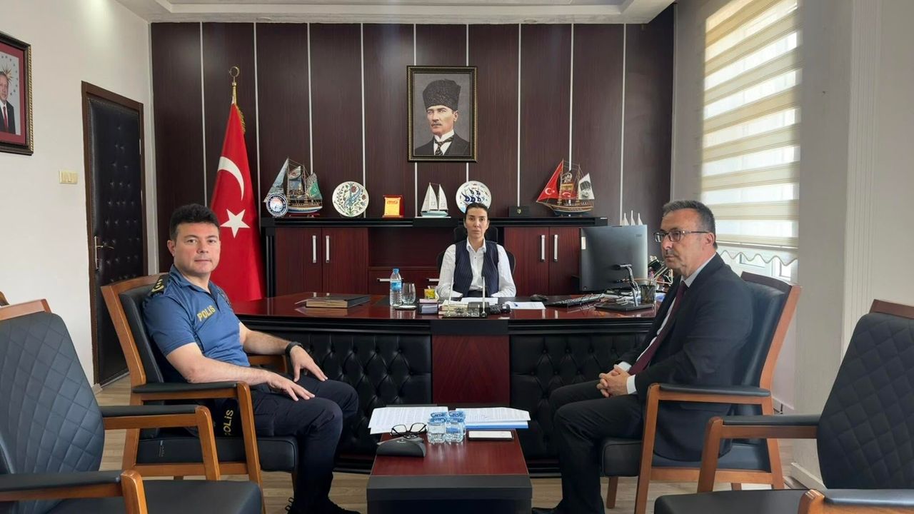 Gerze'de LGS Sınav Tedbirleri Toplantısı yapıldı
