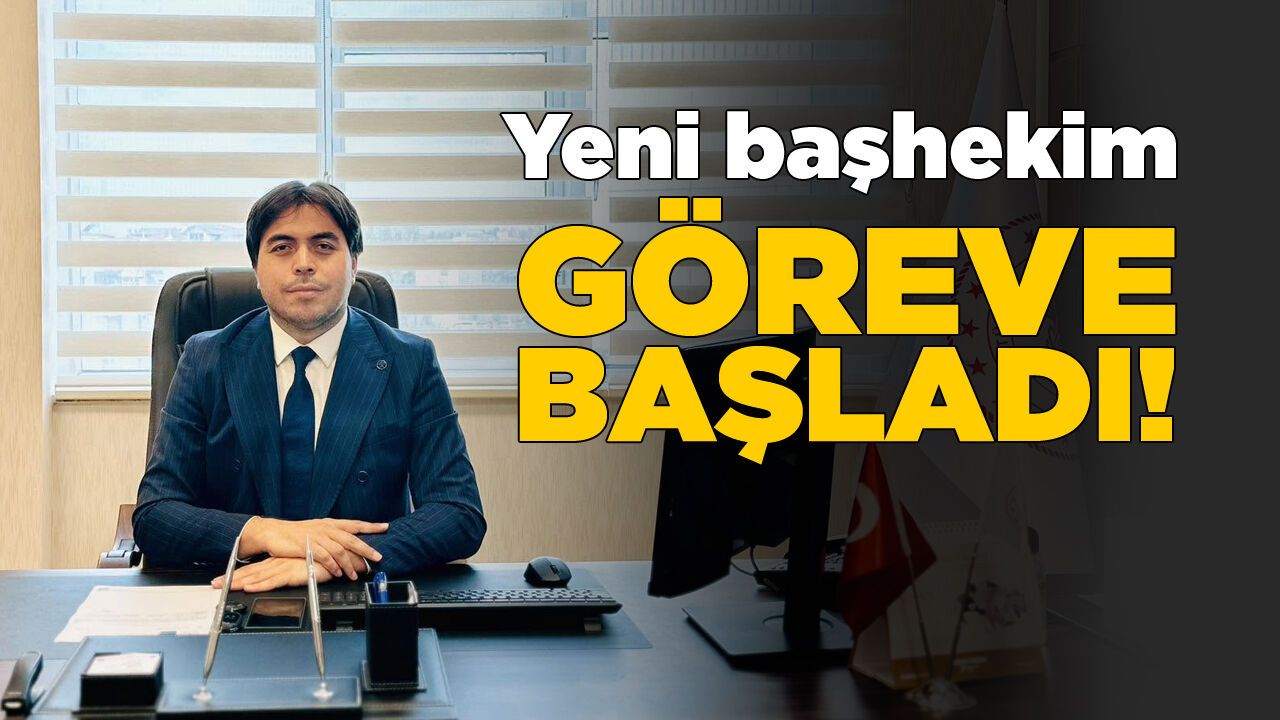 Sinop’un yeni başhekimi göreve başladı!
