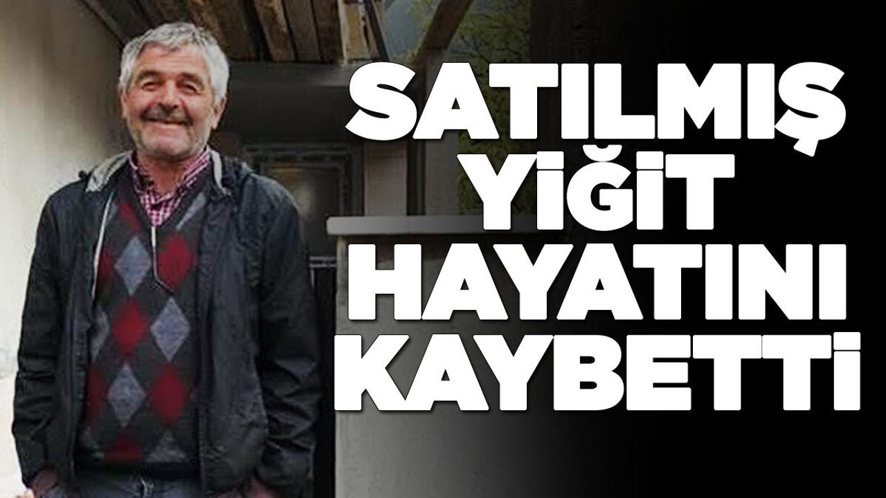 Darıca Sinoplular Derneği Başkanı Turgut Öztürk'ün acı günü
