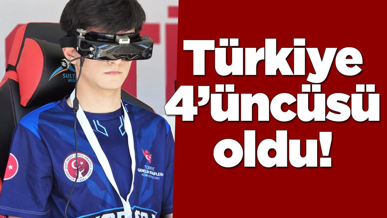 Tech Drone League'de Sinop rüzgarı esti