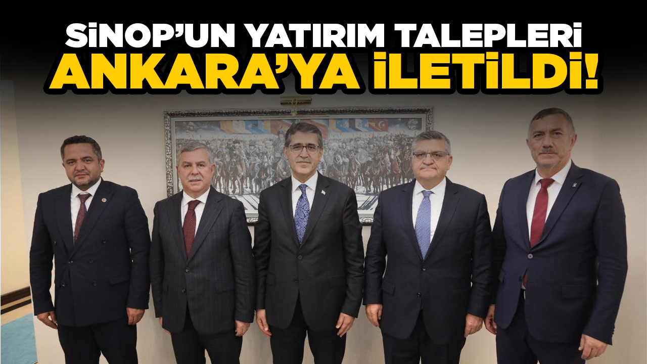 Sinop heyetinden Strateji ve Bütçe Başkanlığına zi