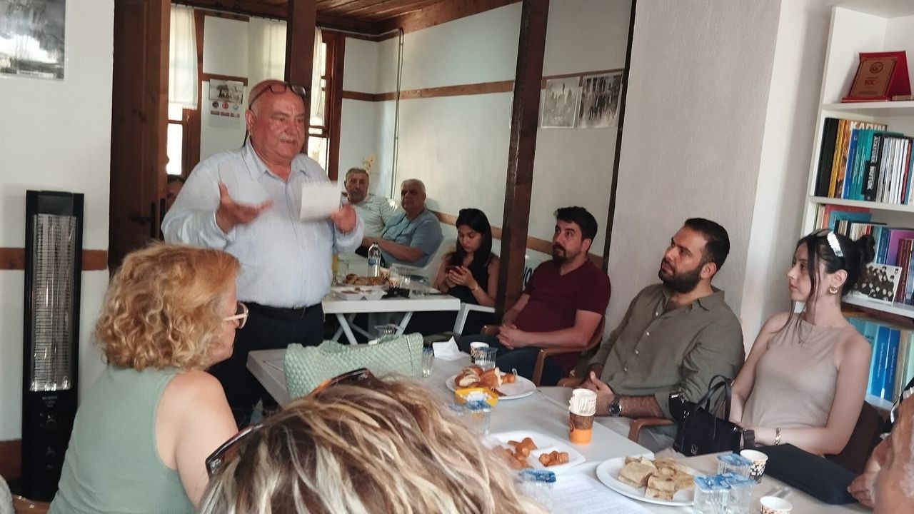 Sinop Mübadele ve Balkan Türkleri Derneği’nde Kenan Aral Güv