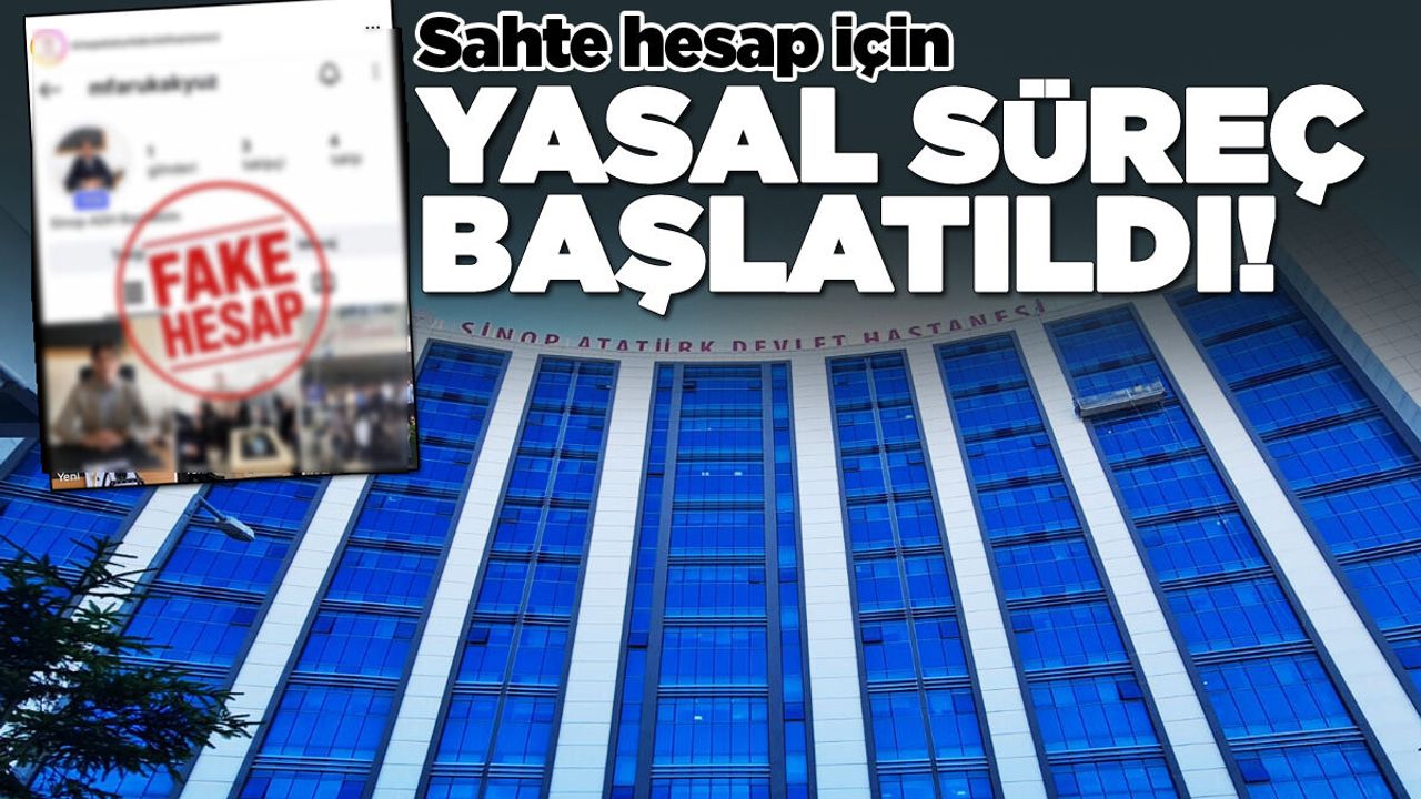 Atatürk Devlet Hastanesi'nden sahte hesap uyarısı!