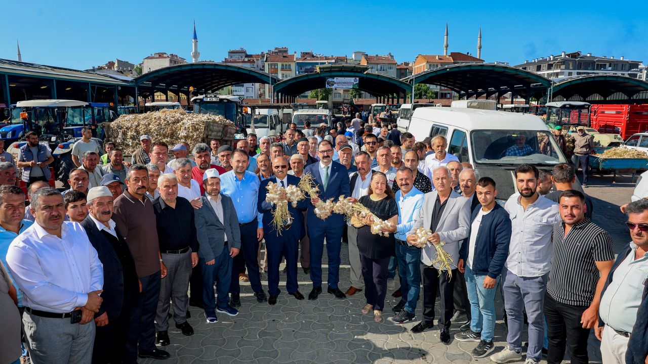 Taşköprü Sarımsak Pazarı açıldı