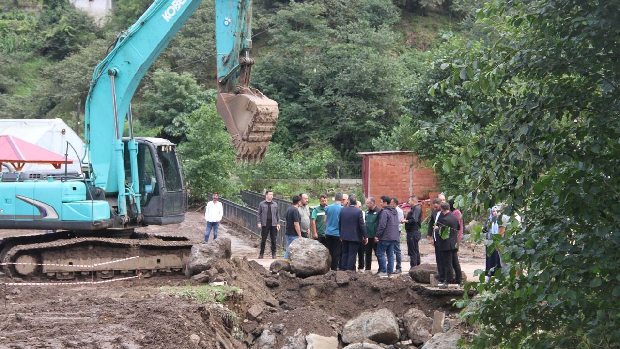 Sağanak hasara yol açtı